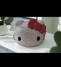 Hello Kitty Rhinestone Face Bling Crossbody B...