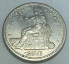 1876-S TRADE DOLLAR - SILVER