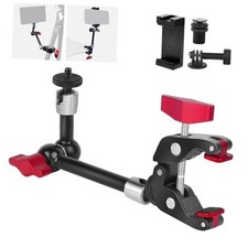 9" Articulating Magic Arm with Super Clamp, Magic Arm Camera Mount with Crab