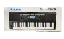 Alesis 61-Key Portable Keyboard with Built-In Speakers, VMK3450 Black