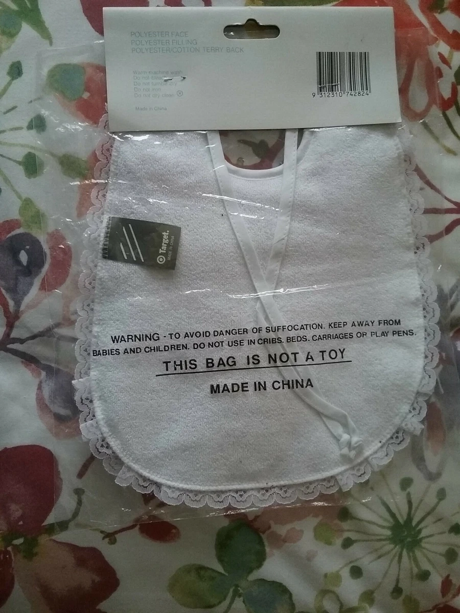 Target Baby Girl BIB Christening Party NEW eBay