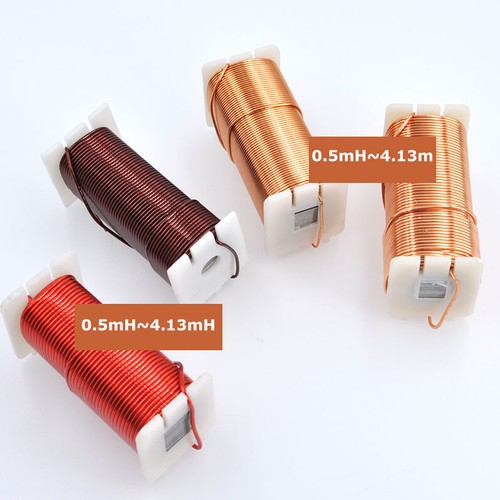 1.0mm 0.5mH~4.13mH Audio Amplifier Speaker Crossover Inductor Oxygen-Free Copper - Photo 5/8