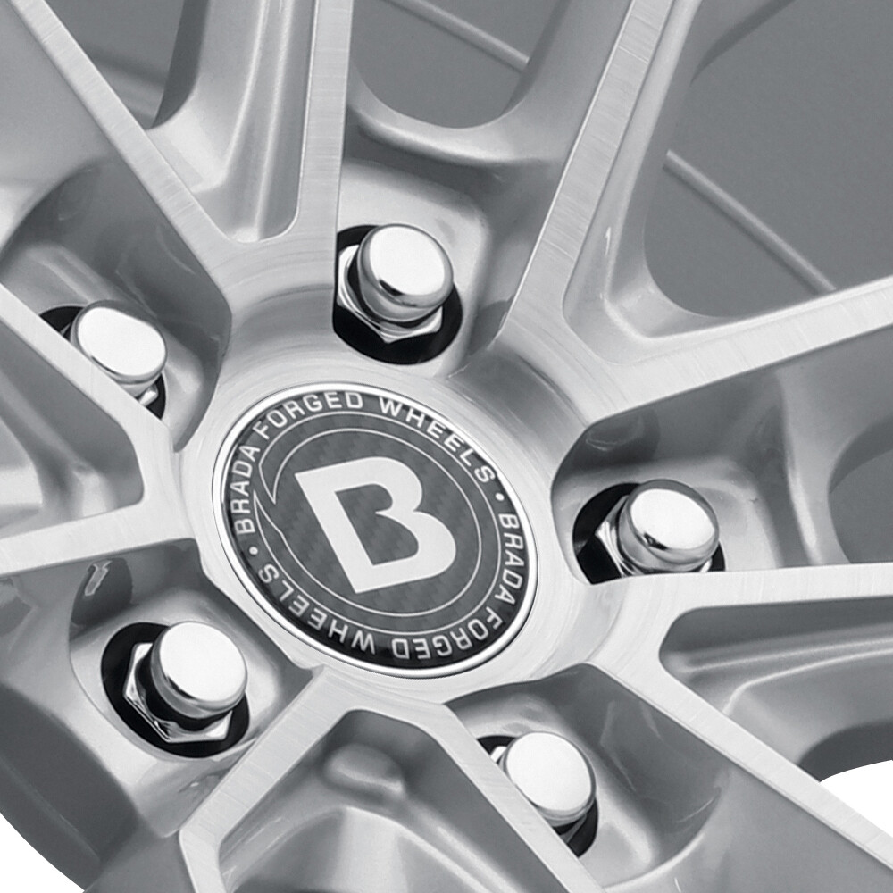 20" Brada CX3 20x9 20x11 Silver Forged Concave Wheels Rims Fits Audi R8 Gen 2/3