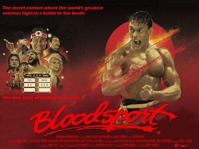 ⭕️LIMITED 30⭕️ BLOODSPORT BUSHIDO POSTER The card for Bloodsport Bushido : r/SquaredCircle
