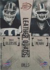 2004 Playoff Hogg Heaven Drew Bledsoe Eric Moulds Josh Reed #LO-4