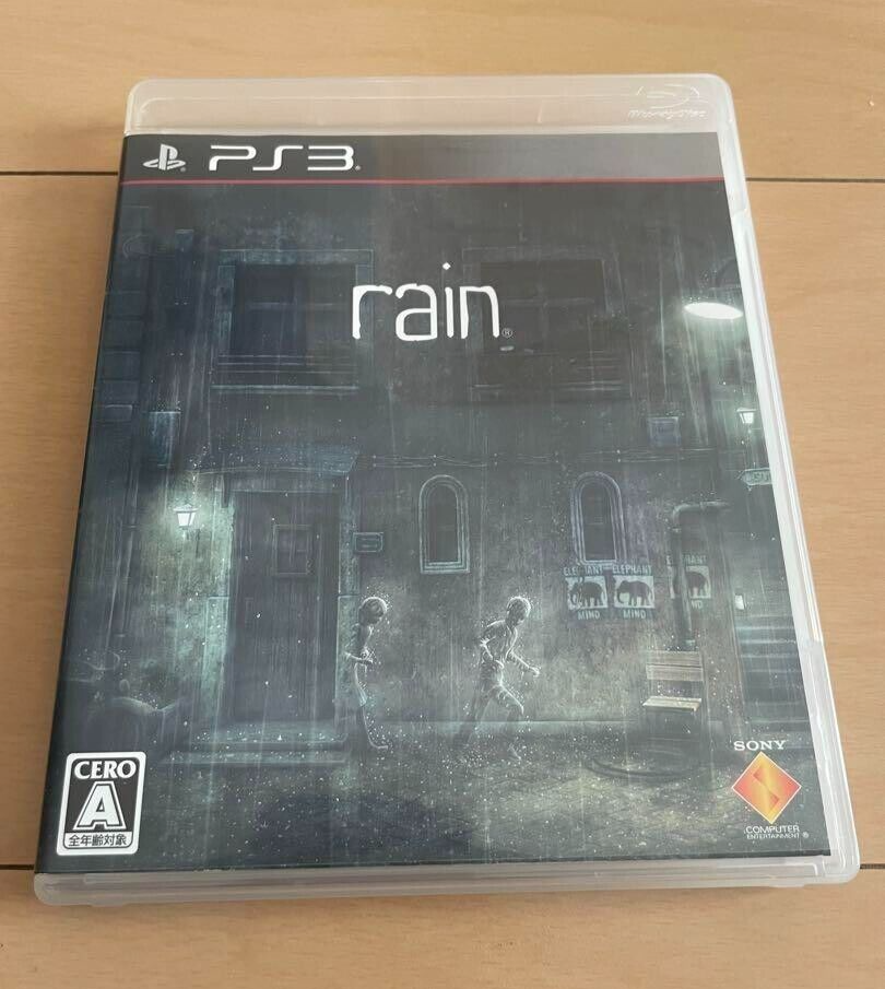 Rain PS3 Sony PlayStation 3 Japanese Version Tested Used