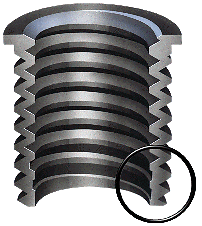 TIME-SERT 00323 10-32 x .370 Inch Carbon Steel Insert