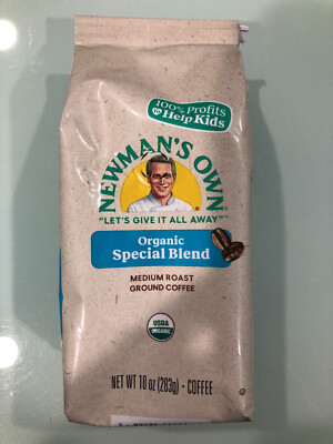 NEWMAN'S OWN ORGANICS NEWMAN'S SPECIAL BLEND MEDIUM ROAST GROUND COFFEE 10OZ