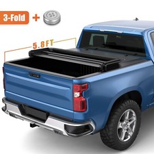 Tri-fold 5.8ft Bed Tonneau Cover For 14-19 Chevy Silverado Gmc Sierra 1500 Truck Tri-fold 5.8ft Bed Tonneau Cover For 14-19 Chevy Silverado Gmc Sierra 1500 Truck