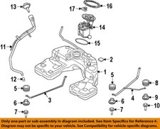 BMW OEM 19-25 X5,X6,X7 Fuel System Fuel System Components-Fuel Pump 16119468618