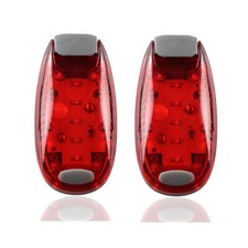 1-4pcs Led Night Safety Light Clip On Strobe Warning For Running Cycling Walking 1-4pcs Led Night Safety Light Clip On Strobe Warning For Running Cycling Walking