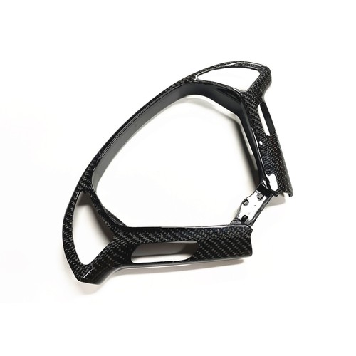 Black Steering Bezel Wheel Cover Trim For NISSAN INFINITI G37 G25 Q40 EX35 EX37 - Picture 5 of 9