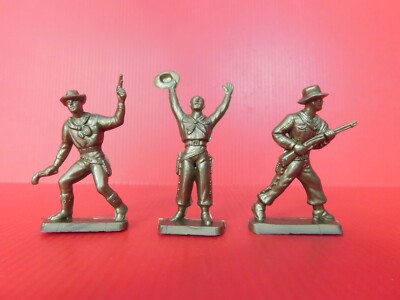 Lot De Cow-boys Publicitaires CAFE LEGAL - Figurines Western 1:32 (60mm) à Peindre (France)
