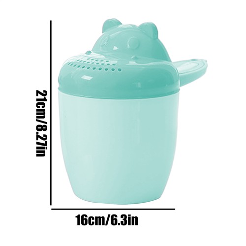 1pc Baby Shampoo Rinse Cup Baby Bath Cup Toddler Rinse Cup Bath Pour Cup - Picture 8 of 14
