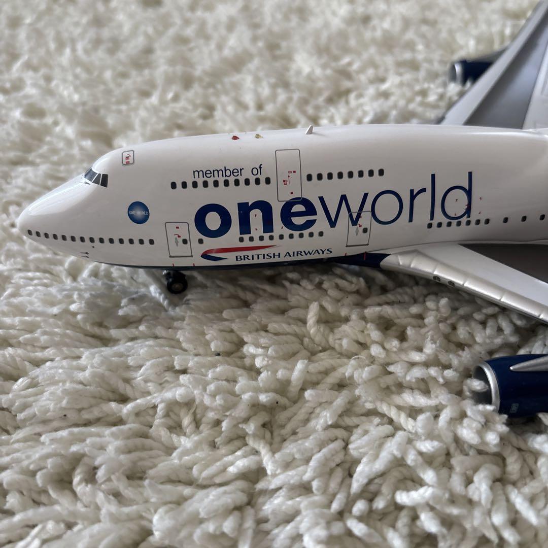 British Airways One World 1/200 Scale Diecast Boeing 747400 British Airways One World 1/200 Scale Diecast Boeing 747400