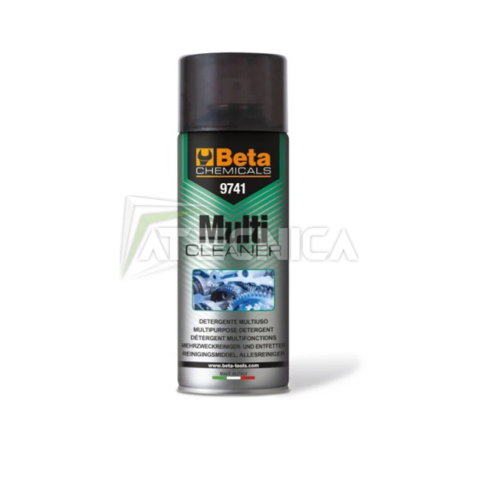 BETA TOOLS Spray BETA MULTI CLEANER 9741 detergente sgrassante olio grasso silicone colla