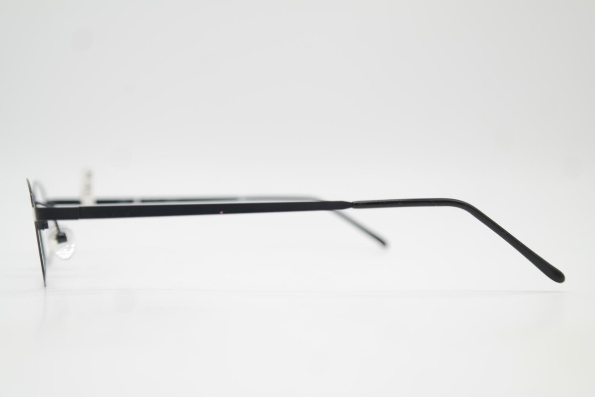 Lunettes KARL LAGERFELD KL6003 - Monture Ovale Noir Transparent Argent, Neuve Sans étiquette, Fabriquée En Allemagne