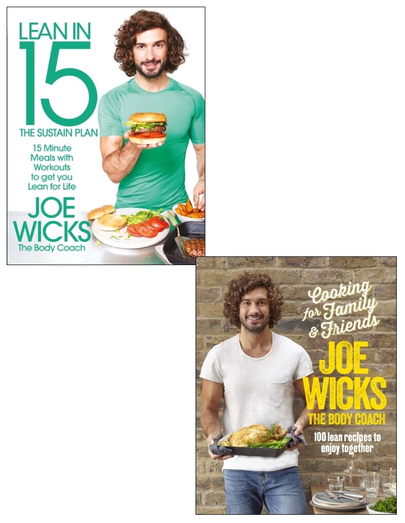 Macmillan Cooking For Family And Friends And Lean In 15 The Sustain Plan 2 Books Collection Set - Image 2