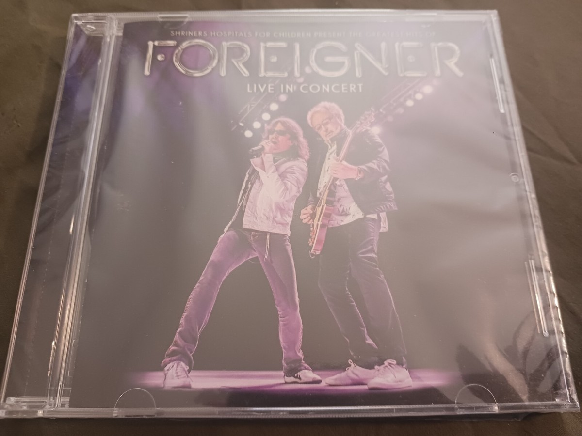 Greatest Hits Of Foreigner Live In Concert by Foreigner (CD, 2019