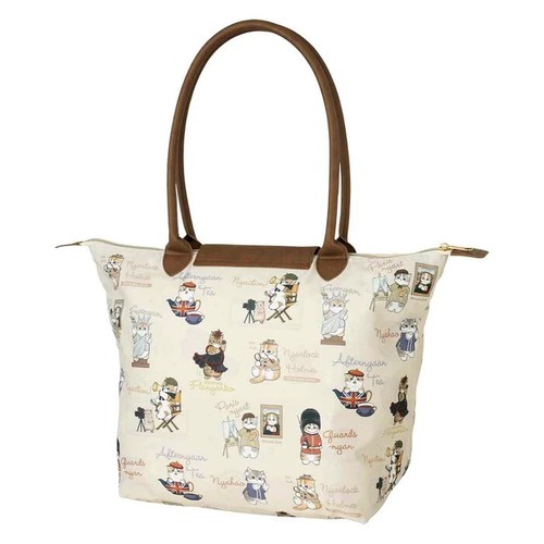 mofusand "mofumofu Journey" Boat-shaped Tote Bag Beige 2025 Summer Japan Limited - Bild 3 von 6