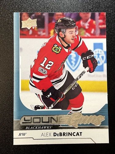 2017-18 Upper Deck Alex DeBrincat Chicago Blackhawks Young Guns RC (#221)