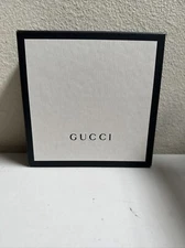 AUNTHENTIC GUCCI EMPTY BOX B&W 7.5" x 7.5" x 3" Empty 