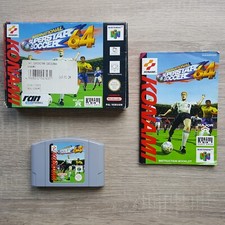ebay® Auktion 376258482945 | N64 International Superstar Soccer 64 in OVP mit Anleitung Nintendo 64 PAL Spiel Thumbnail of ebay® auction 376258482945 | N64 International Superstar Soccer 64 in OVP mit Anleitung Nintendo 64 PAL Spiel