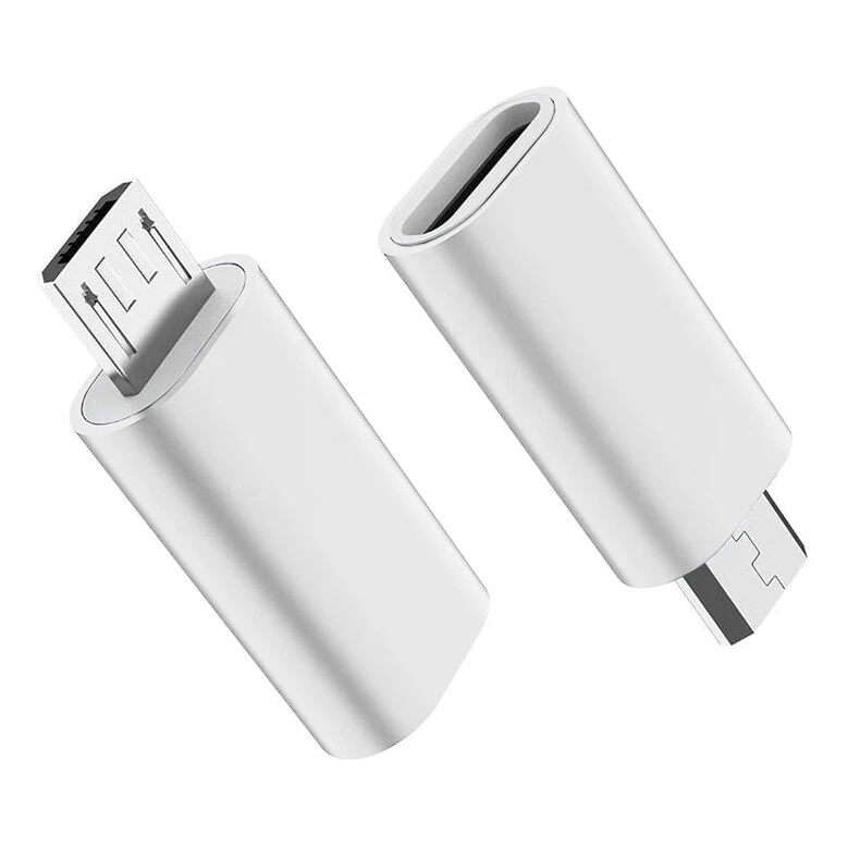 LOTE CONVERTIDOR ADAPTADOR USB tipo C hembra a micro USB macho conector USB-C Foto 2 de 2