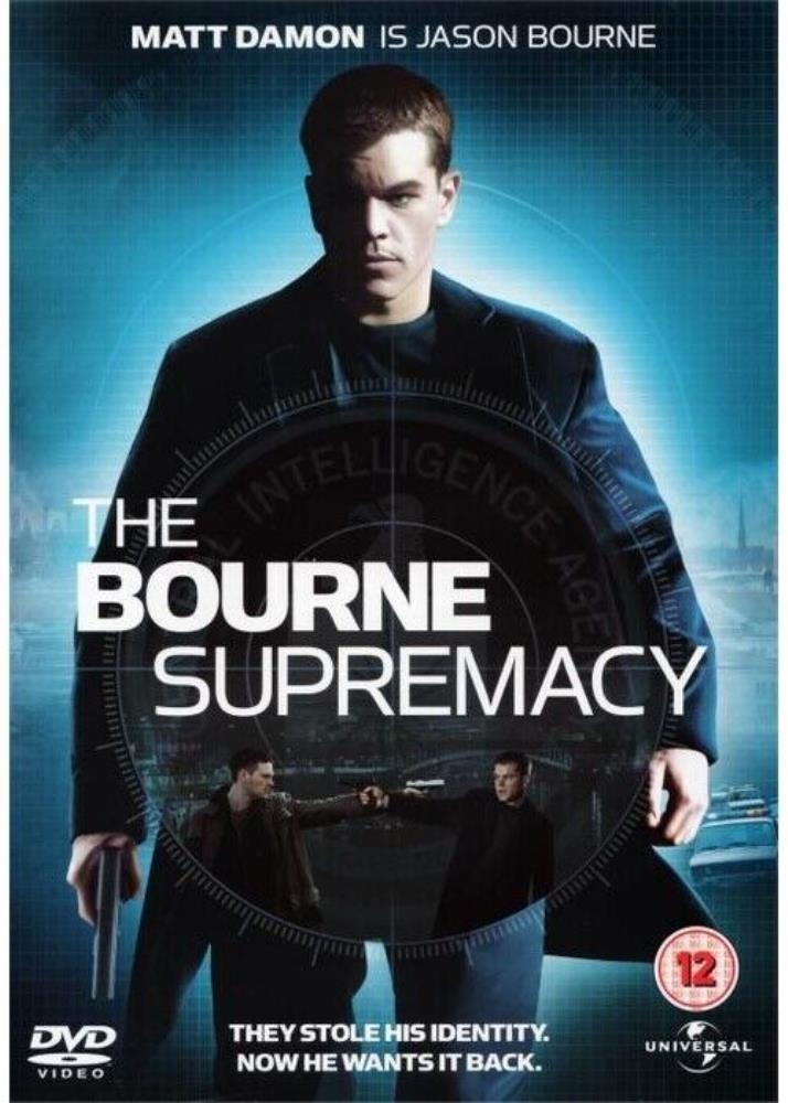 The Bourne Supremacy (DVD, 2004) DVD (2005) Matt Damon FREE SHIPPING