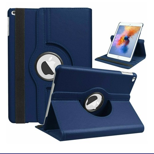 360 degree Leather Cover Case For iPad 2/3/4/5/6/7/8/9/10.2/10.5/10.9/11/12.9/13 - Picture 2 of 2
