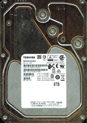 TOSHIBA MN05ACA800 3.5インチ 8TB HDD Amazon | TOSHIBA 東芝 3.5インチ HDD 8TB SATA600 7200rpm