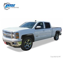 OE Style Fender Flares Fits Silverado 1500 14-18 2500HD 3500HD 15-19 ; Paintable