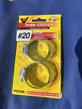 Victor Hose Clamps #20 — 00020-8 - Range7/8” - 1-3/4”