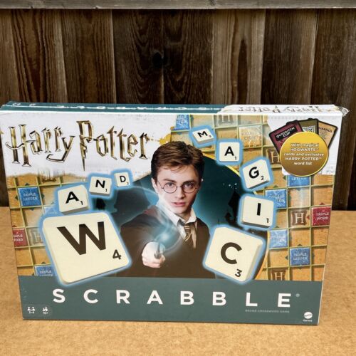 Scrabble Harry Potter Edition Family Game - Fun New Sealed. - Picture 2 of 6