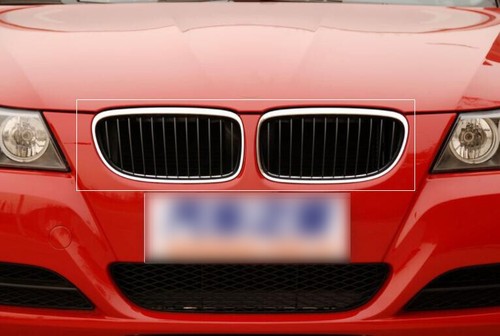 For BMW 3 Series 2009-2012 3-Color Front Grille Grill Inserts Ring Cover Trim - Picture 2 of 8