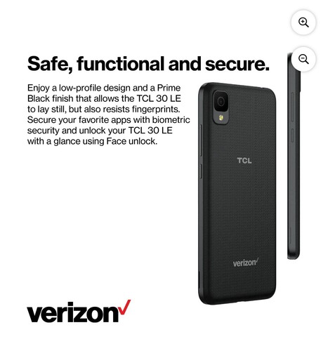 Verizon Prepaid TCL 30 LE 6.1” HD+ Display, 13MP Camera, Brand New Sealed - Afbeelding 6 van 14