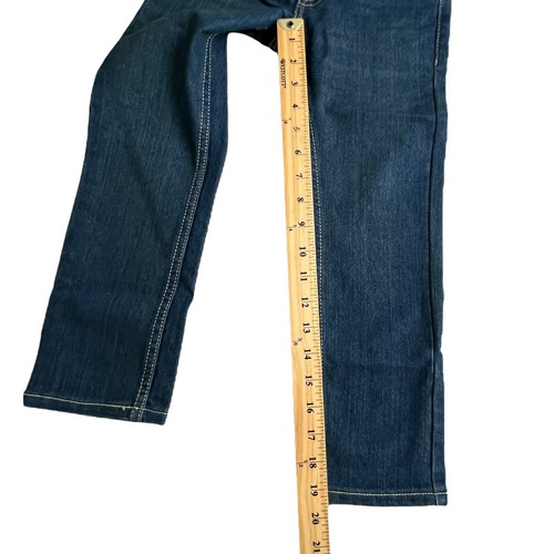 Levis Boys 6 511 Slim Fit Dark Wash Adjustable Waist Stretch Jeans NWT - Picture 4 of 9