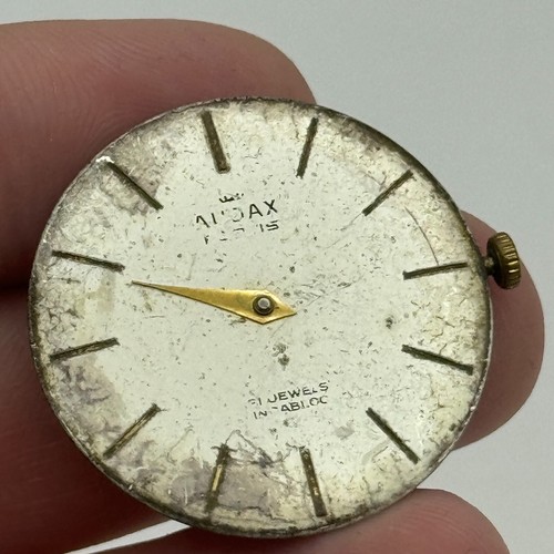 29.9mm Audax Fortis Peseux 7000 Manual Wind Swiss Watch Movement PARTS SPARES - Picture 2 of 19