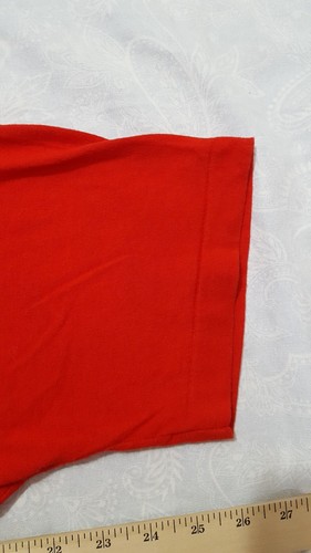 Vintage Gilley's Endless Tour mens T-shirt Lg Red, Gold 2 sided, single stitch - Picture 8 of 10