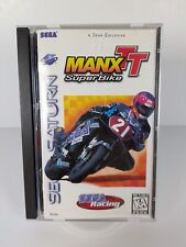 Manx TT SuperBike Sega Saturn Complete CIB Tested Works - Free Shipping
