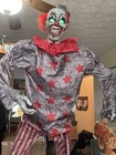 Haunted Living 6-ft Lighted Animatronic Clown with Toy Bear Halloween Prop — photo 9