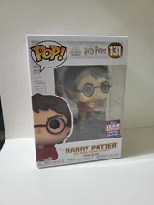 HARRY POTTER FLYING ON BROOM #131 IN HAND MINT FUNKON 2021 EXCLUSIVE FUNKO POP
