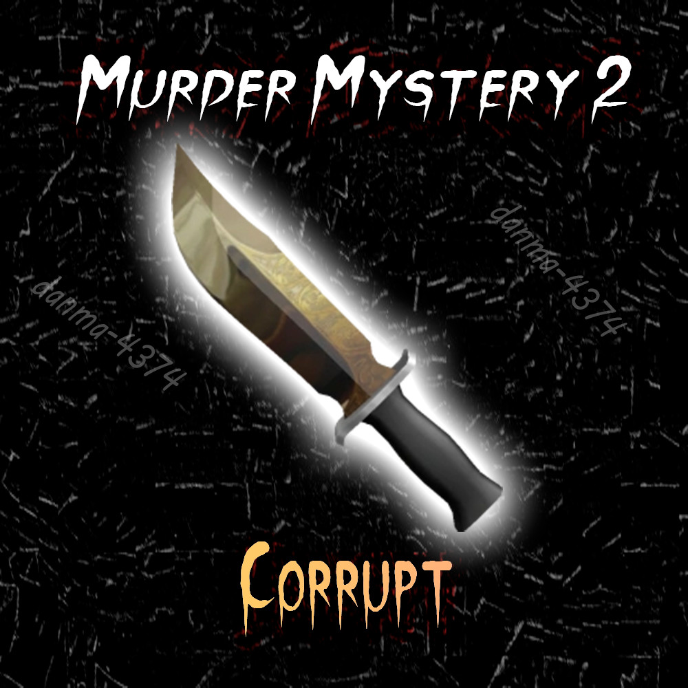 Murder Myster 2 Corrupt - MM2 único