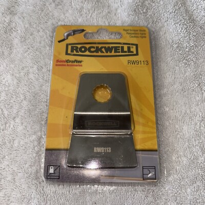 Rockwell RW9113 Rigid Scraper Blade Sonicrafter Genuine Accessory Tool New