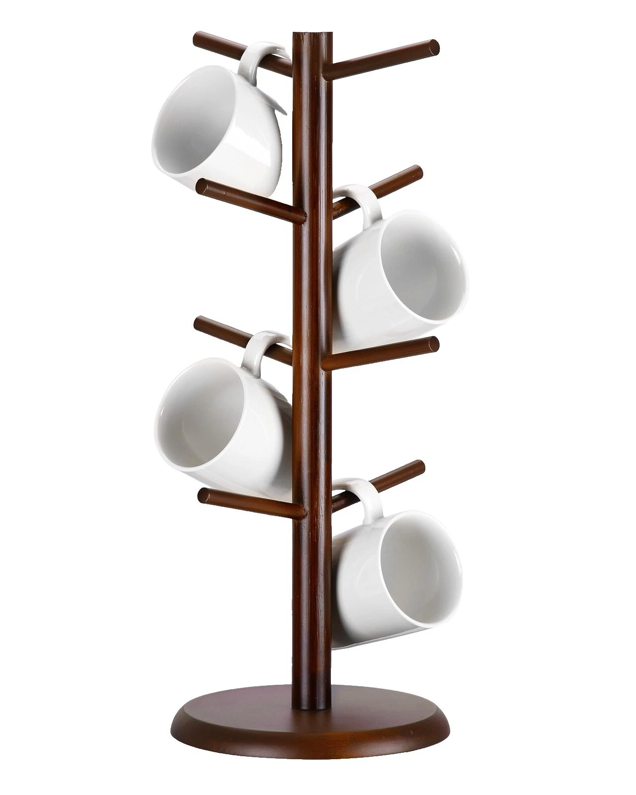 Ganchos De Cocina Marrón de bambú