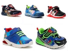 Paw Patrol, Baby Shark, PJ Masks Toddler Boys Light-up Athletic Sneakers Shoes