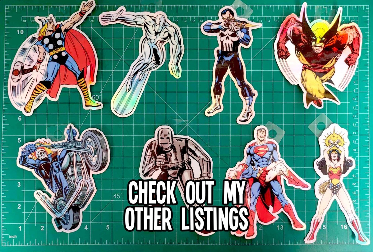Marvel Logo Foil Sticker | eBay