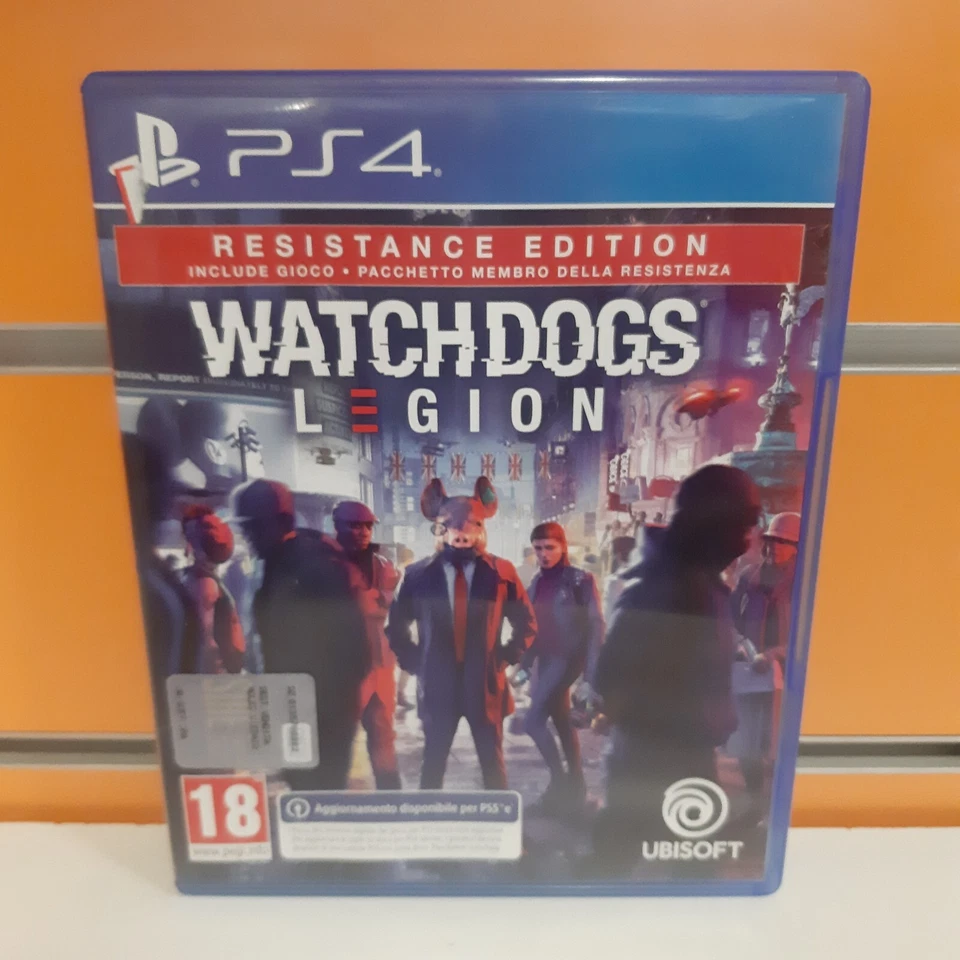 Watch Dogs Legion - Resistance Edition PS4 USATO ITA, foto 1 di 2