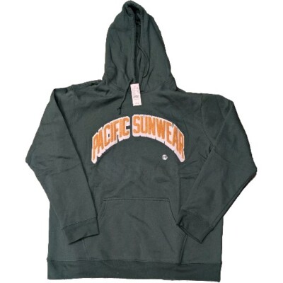 PacSun Pacific Sunwear Logo Hoodie Green Large