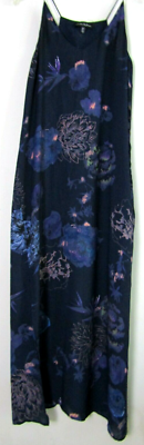 Jasmine & Juliana Maxi Slip Style Strap Floral Side Slit Dress Size 4 | eBay